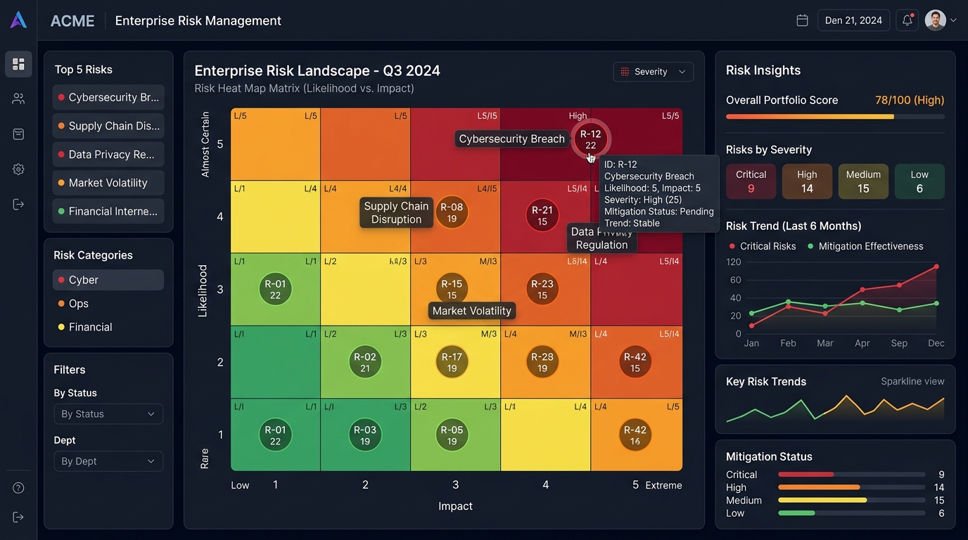 Risk Heat Map